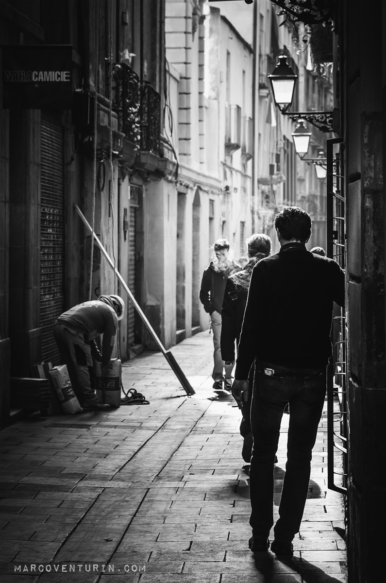 Street of Barcelona