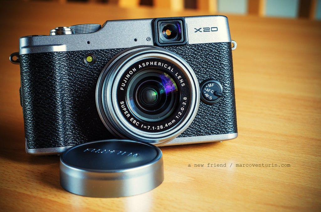 A new friend: Fujifilm x20
